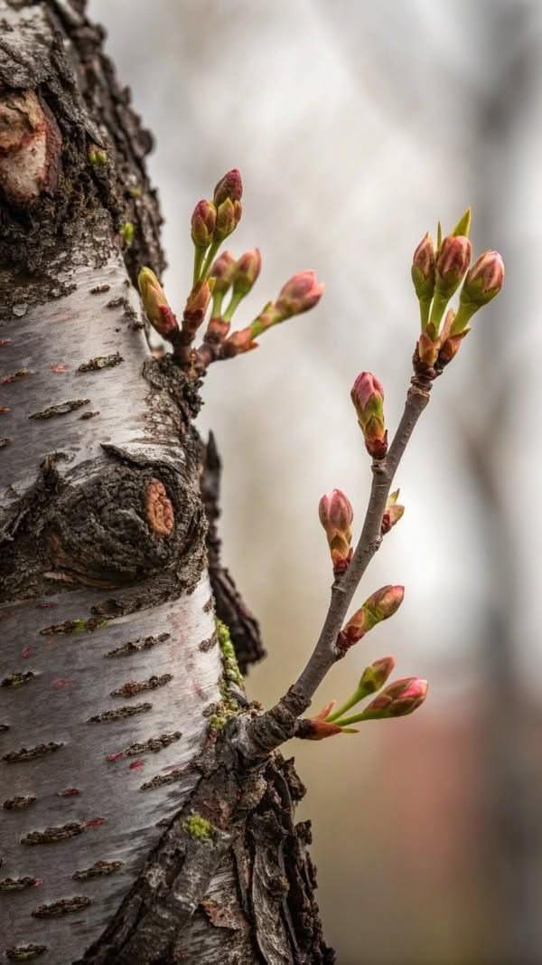 How lovely the silence of growing things_
